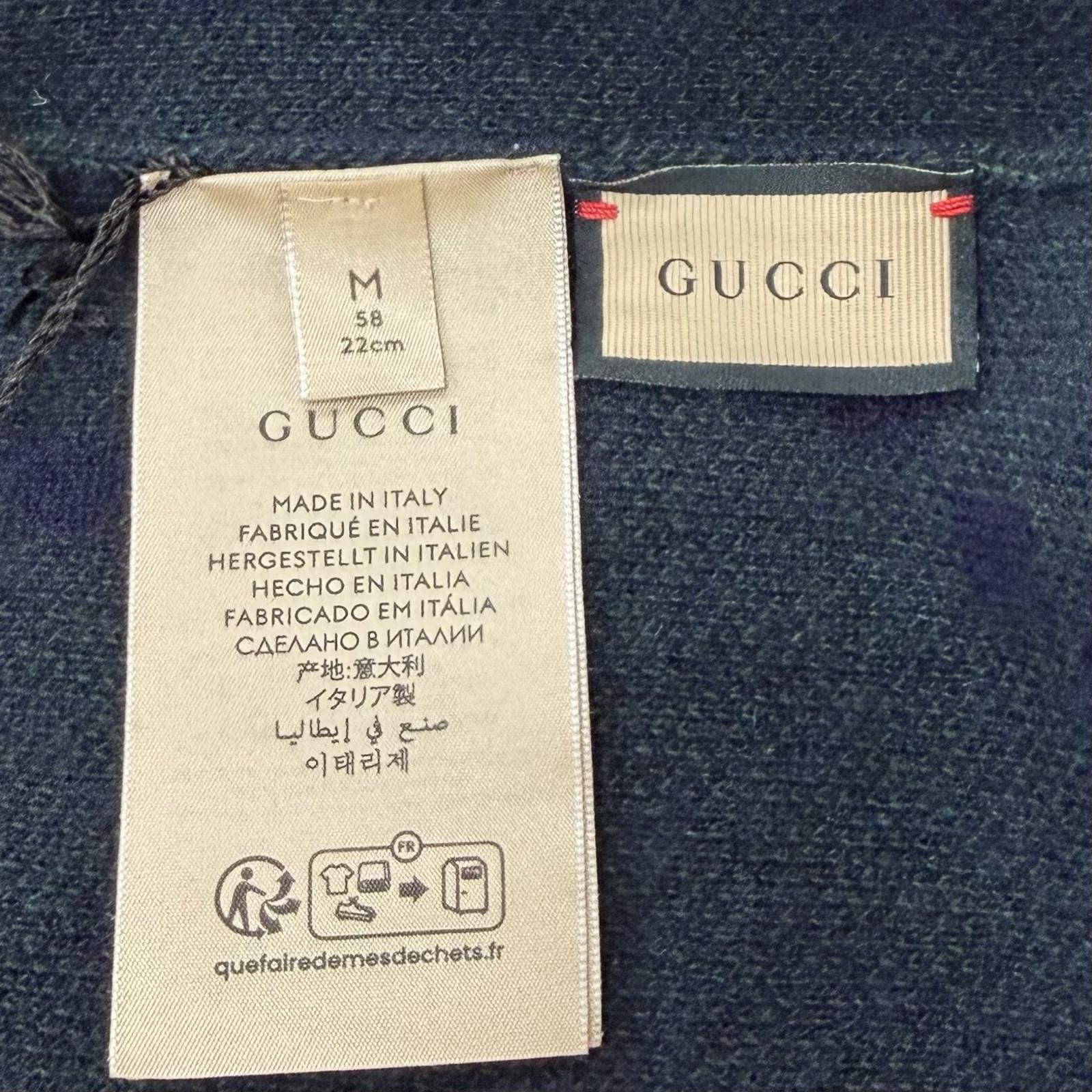 グッチ ジャンボGG カシミヤニットキャップ