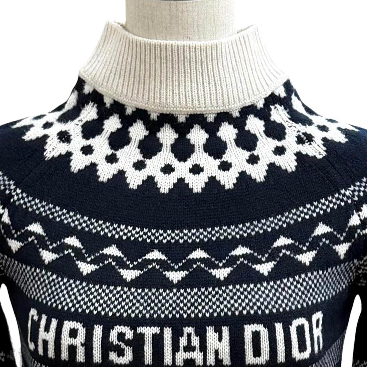 クリスチャンディオール ウールカシミヤニット