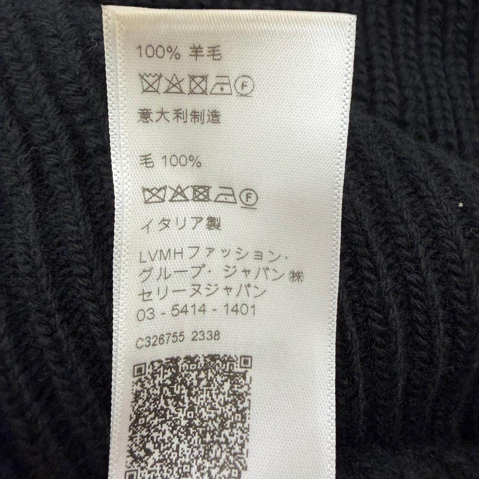 セリーヌ ロゴエンブロイダリー ウールニット
