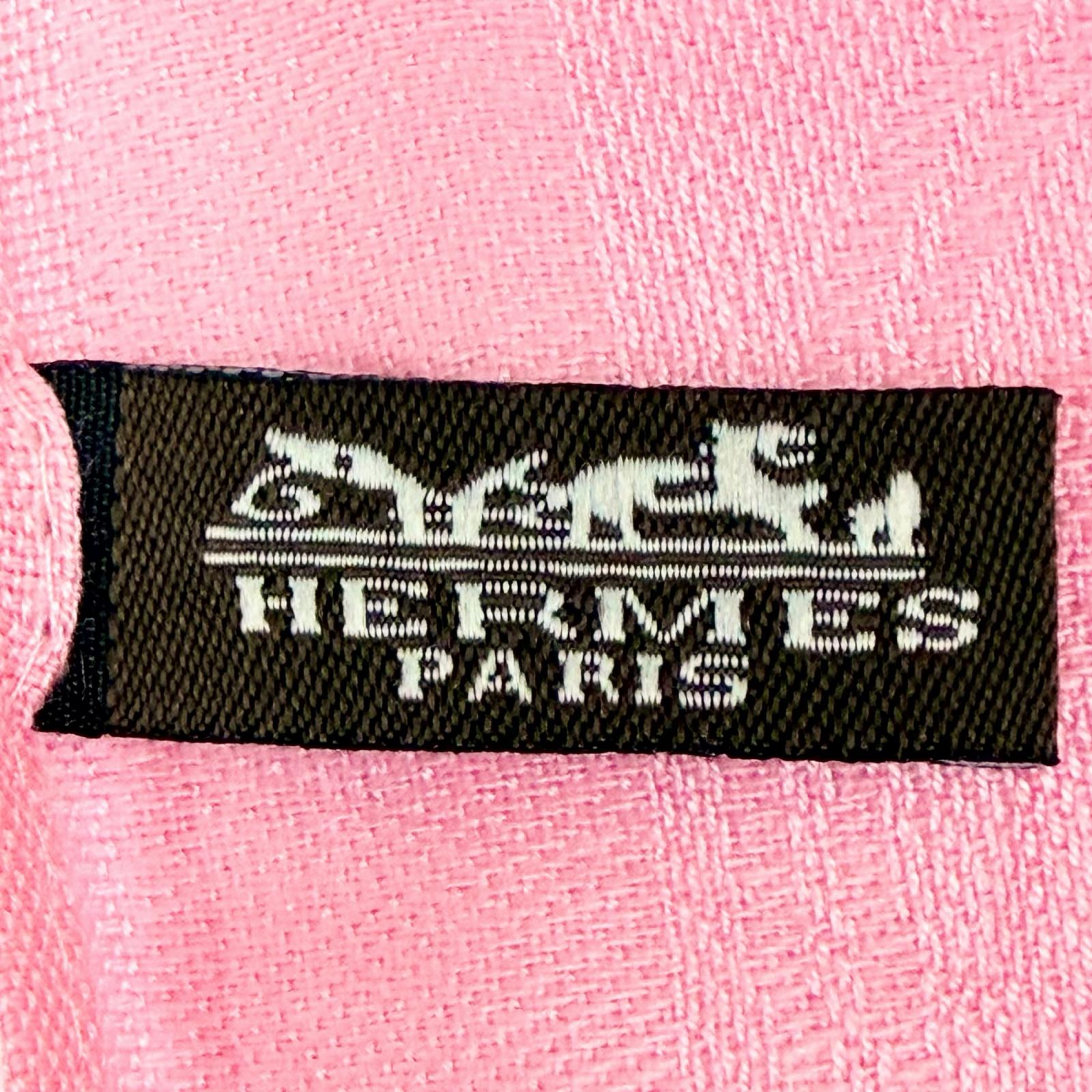 エルメス カシミヤシルクストール