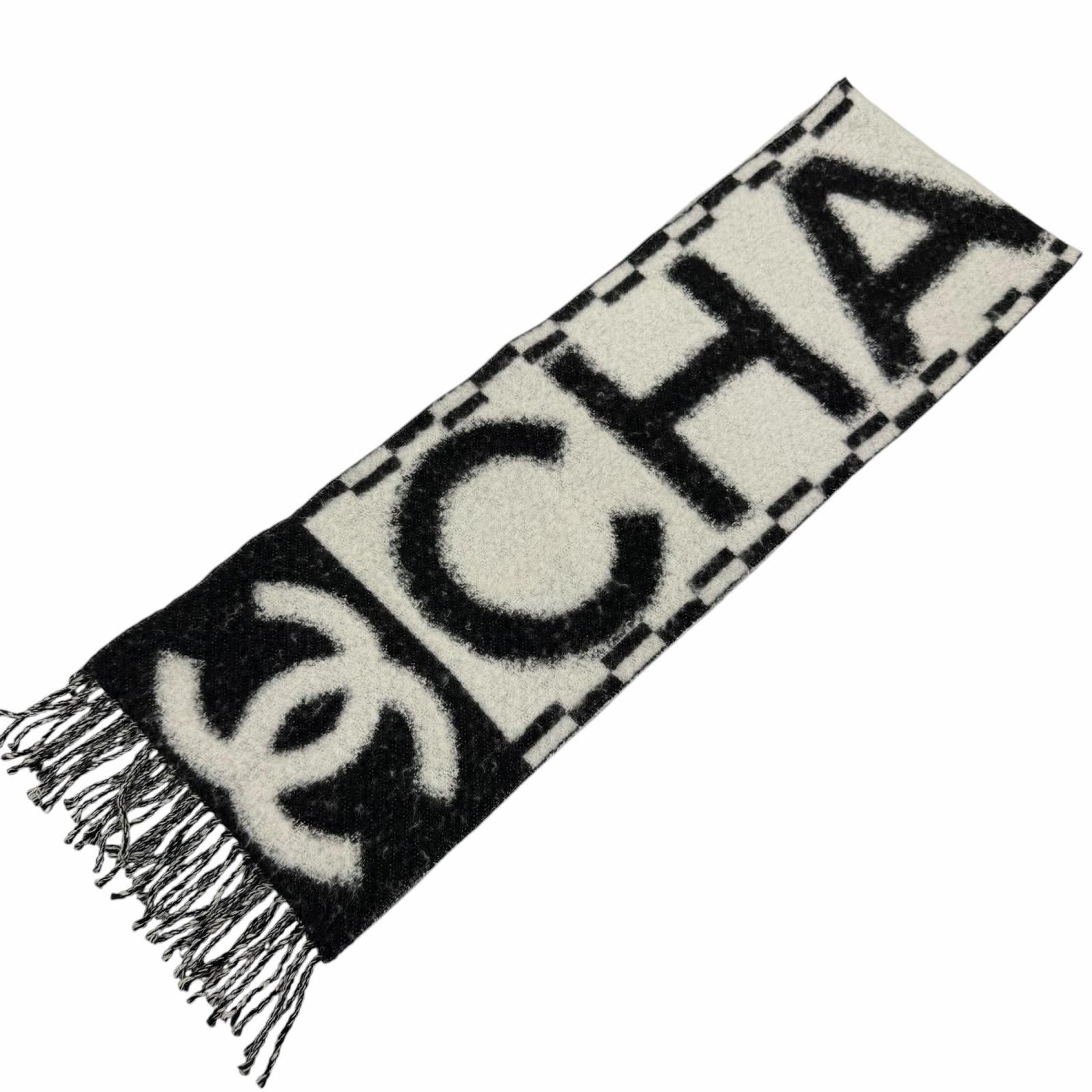 シャネル カシミヤシルクマフラー