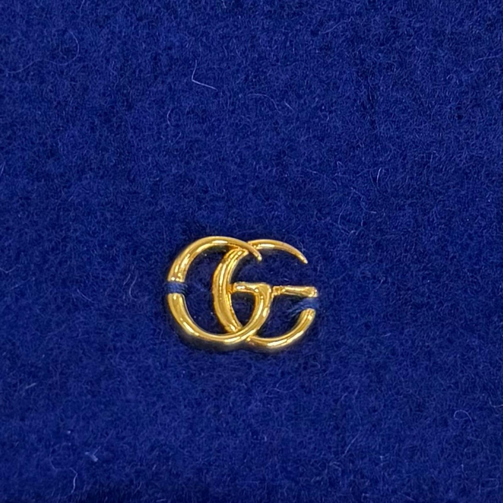 グッチ GGマーモント ウールベレー帽