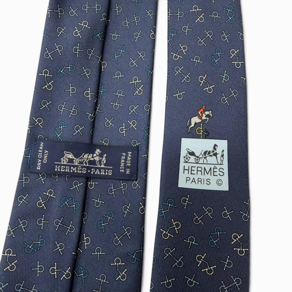 エルメス シルクネクタイ