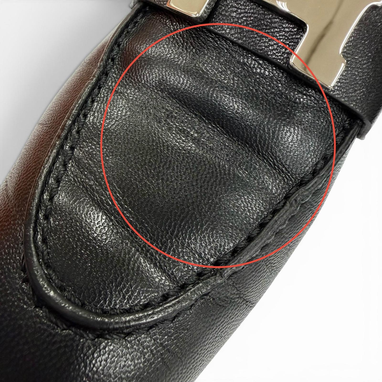 エルメス コンスタンス レザー ローファー