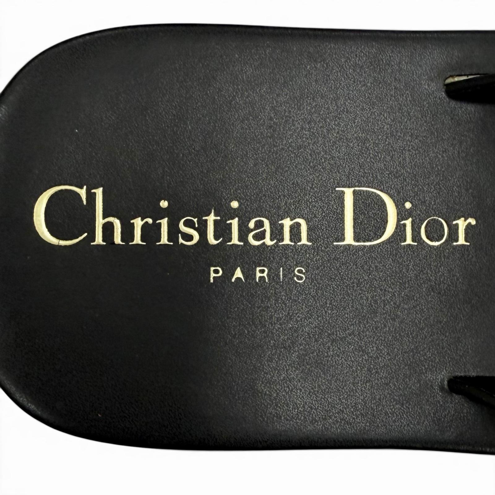 クリスチャンディオール DIORSEA レザーサンダル