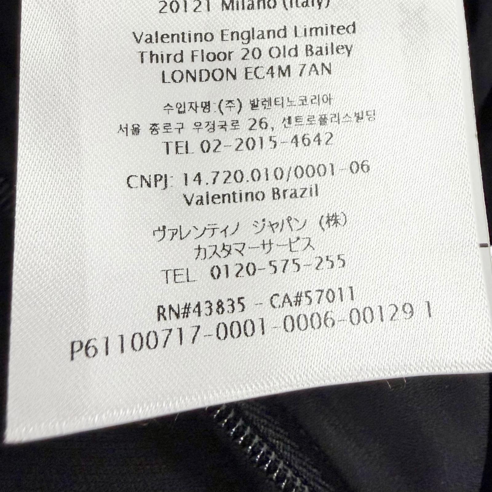 ヴァレンティノ ウールシルクペンシルドレス