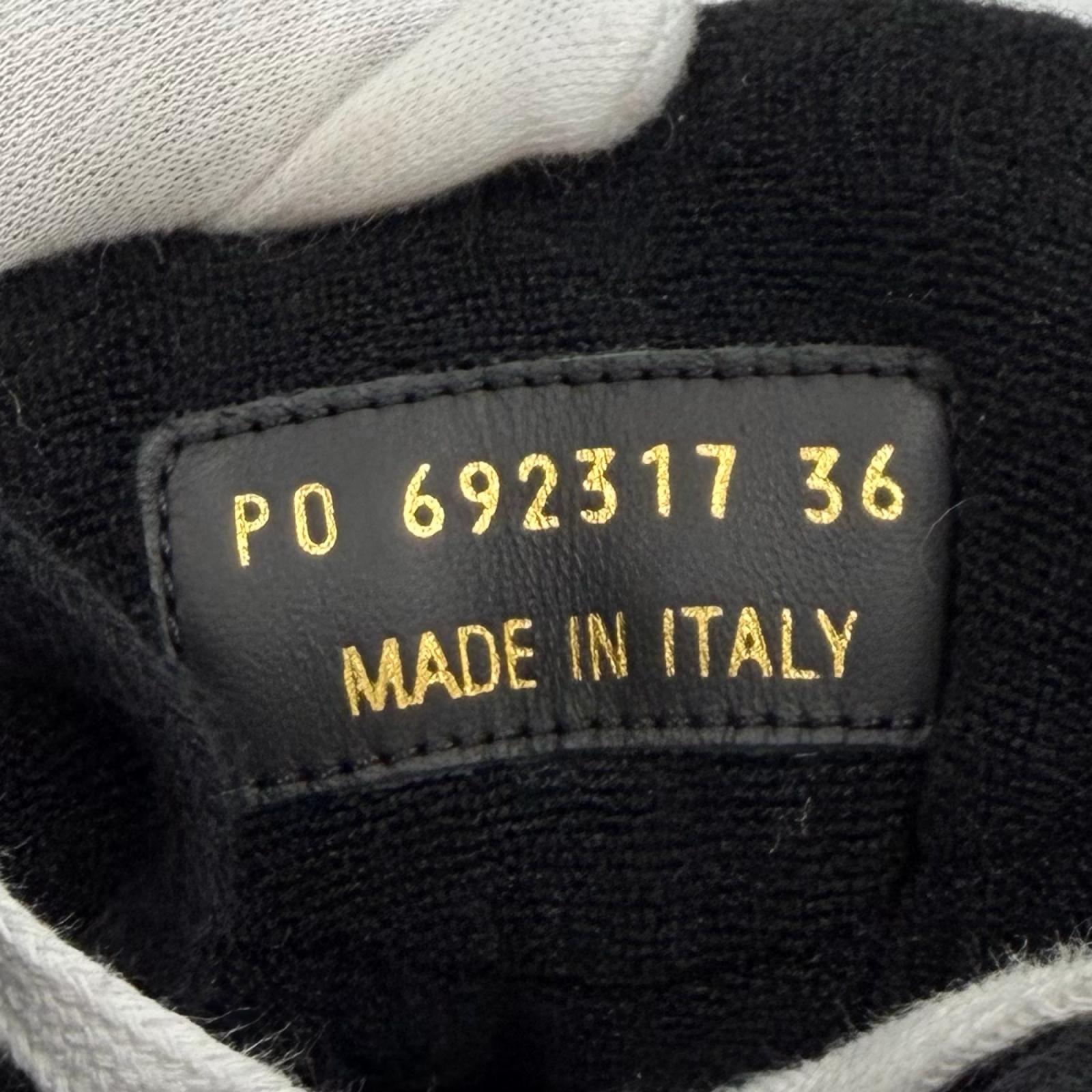 イヴサンローラン レザー ハイカットスニーカー