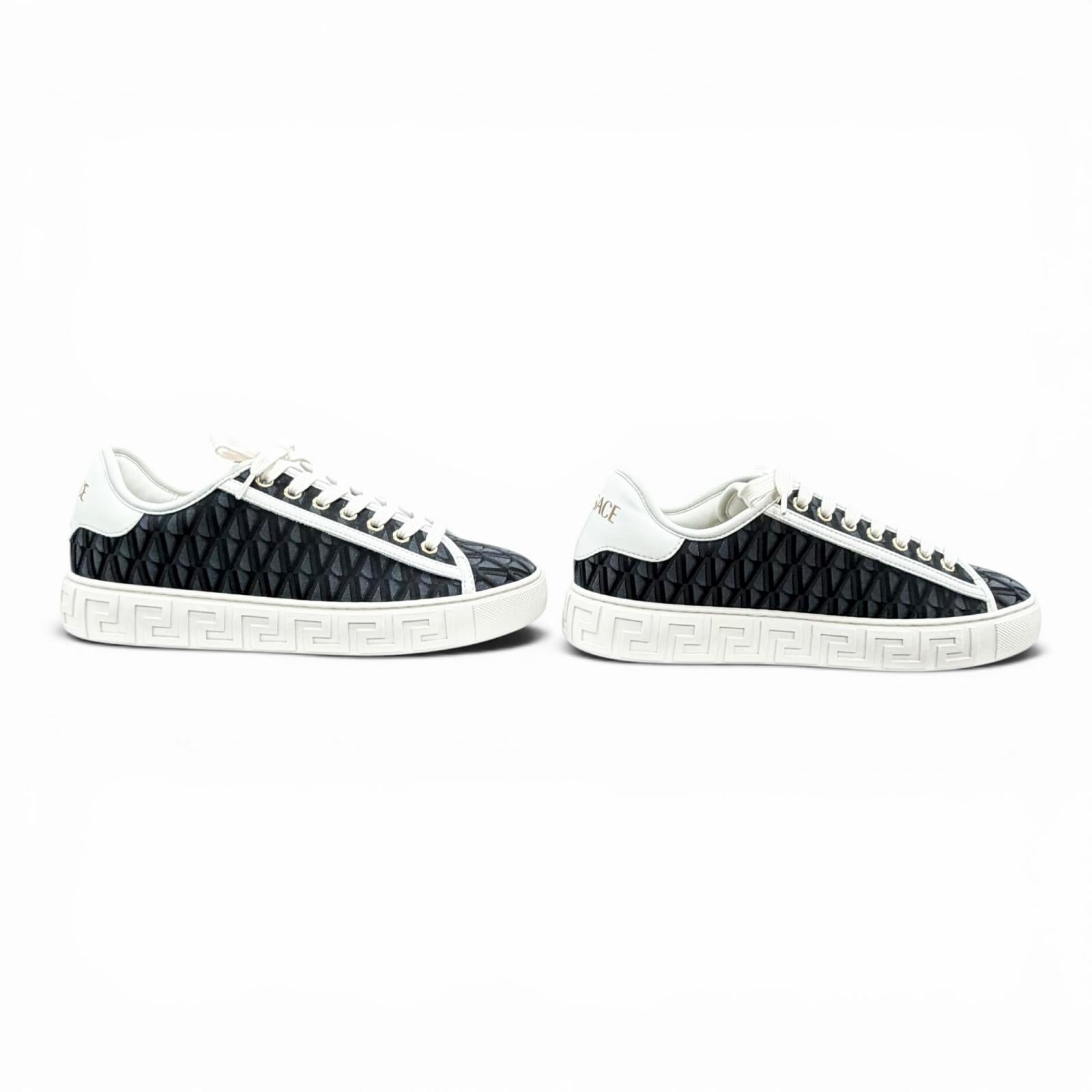ヴェルサーチェ Greca Jacquard V Canvas スニーカー