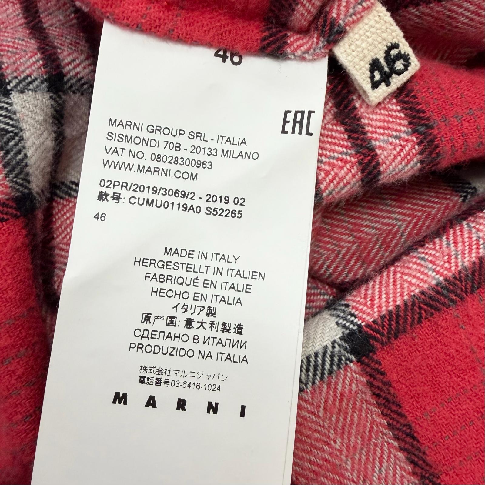 マルニ コットン長袖シャツ