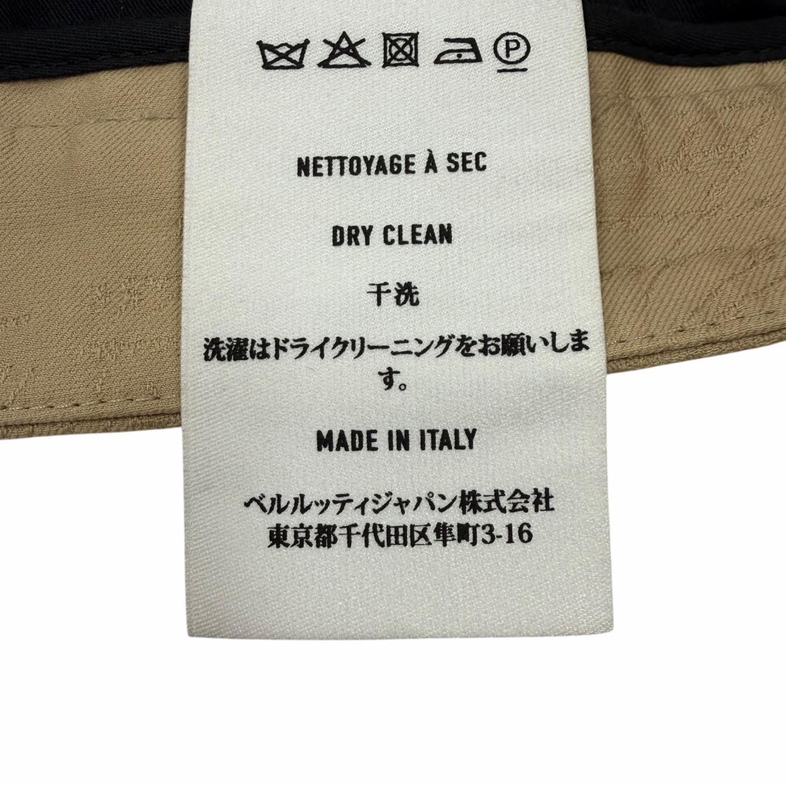 ベルルッティ Calligraphy コットンパンツ
