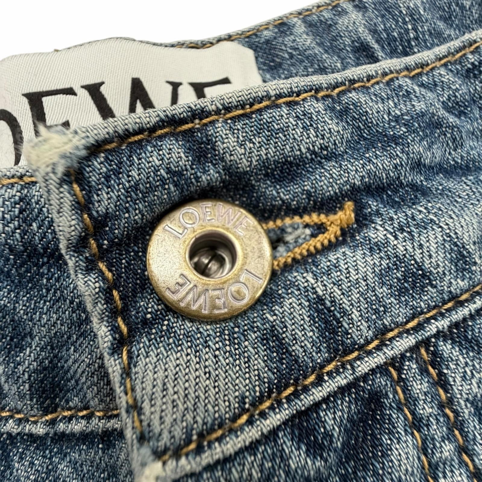 ロエベ デニムコットンパンツ