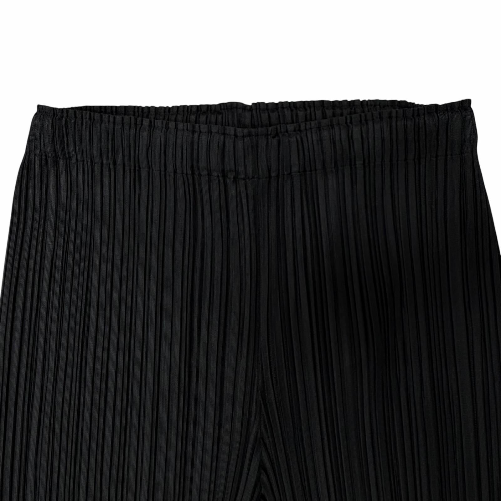プリーツプリーズイッセイミヤケ THICKER BOTTOMS 1 ポリエステルパンツ