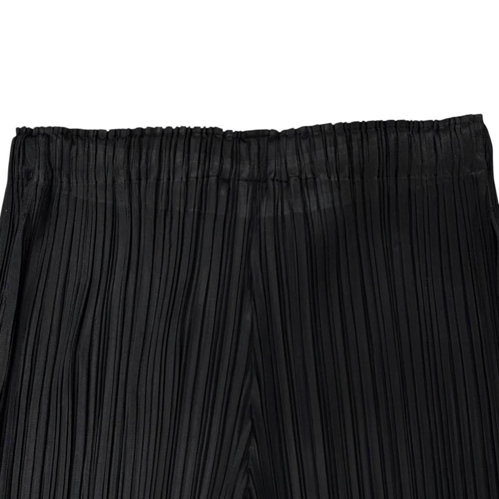 プリーツプリーズイッセイミヤケ THICKER BOTTOMS 1 ポリエステルパンツ