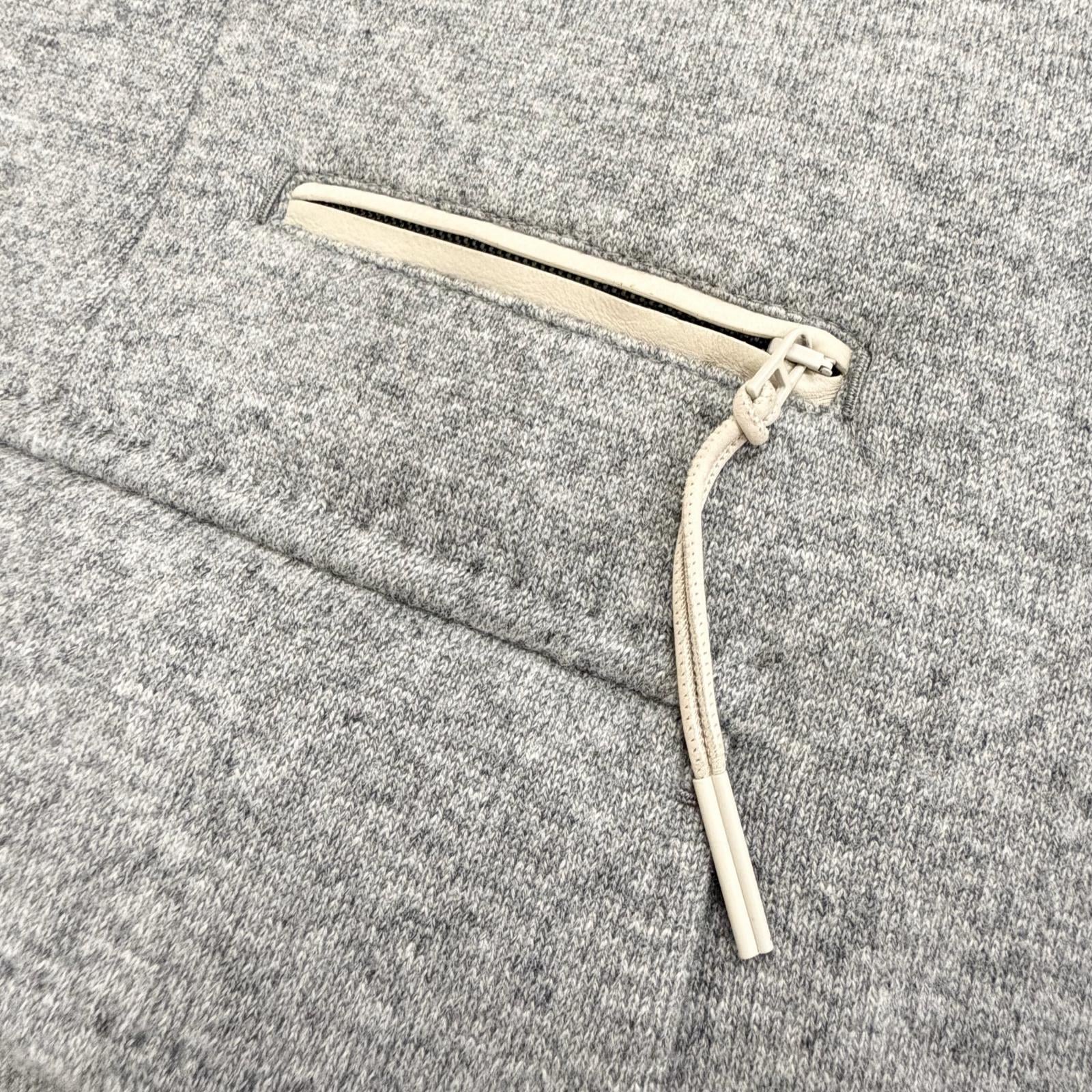 エルメネジルドゼニア カシミヤウールレザーチェスターコート