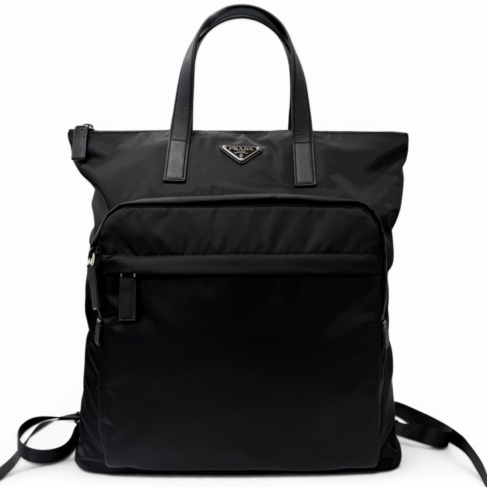 プラダ Re-Nylon トートバックパック リサイクルポリアミド