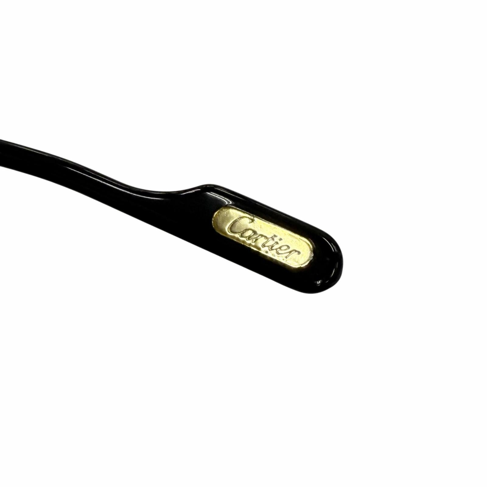 カルティエ Cドゥカルティエ リムレスメガネ