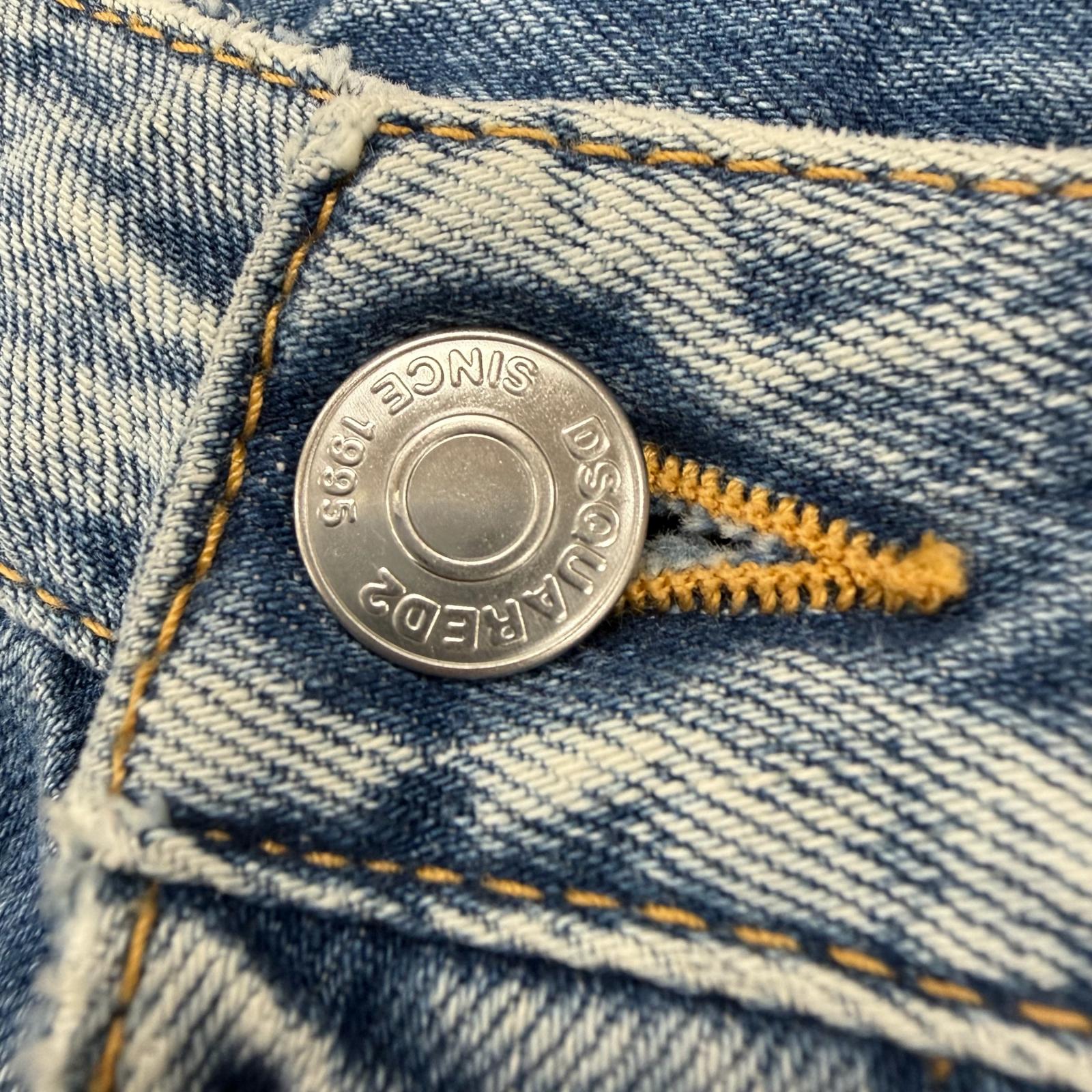 ディースクエアード コットンデニムパンツ