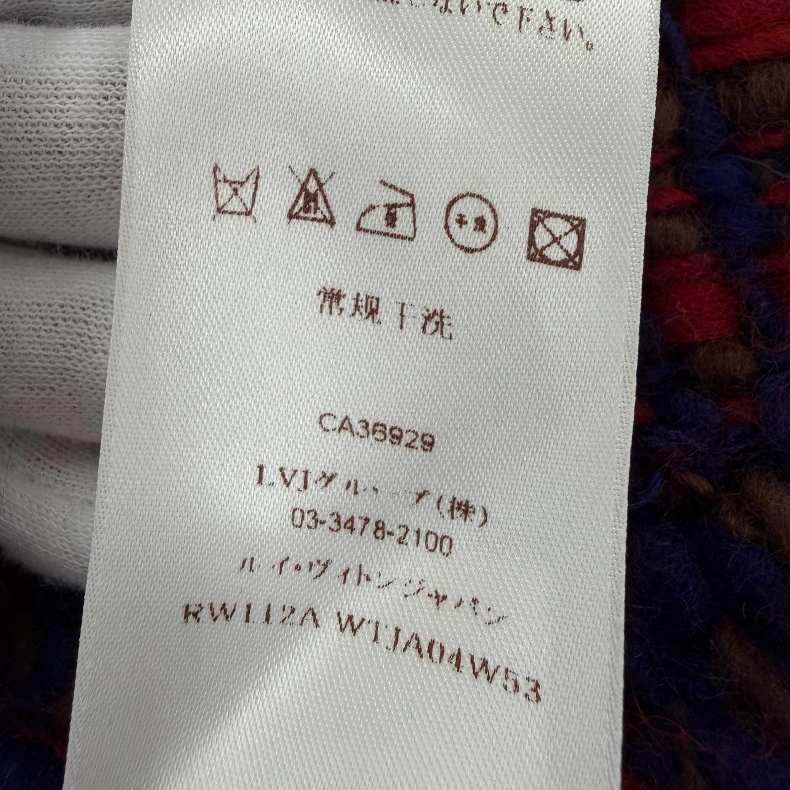 ルイヴィトン ウールノーカラージャケット