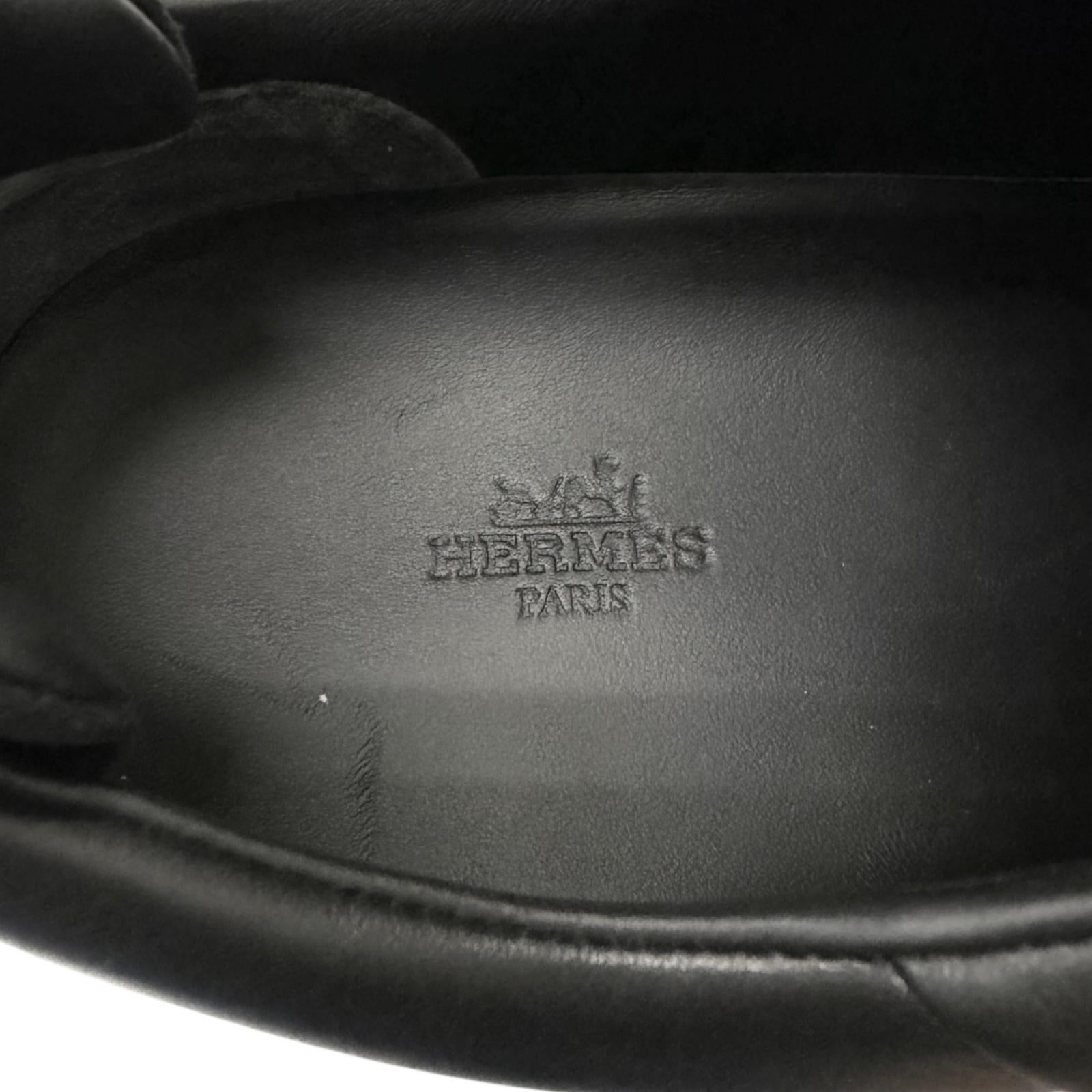 エルメス レザー スニーカー