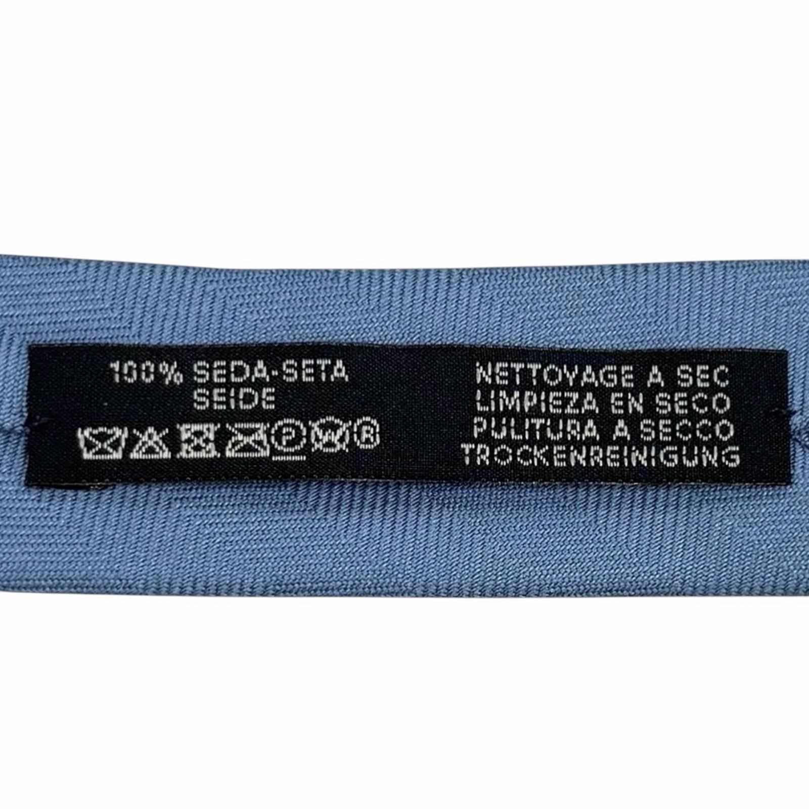 エルメス Hロゴシェーヌダンクル シルクネクタイ