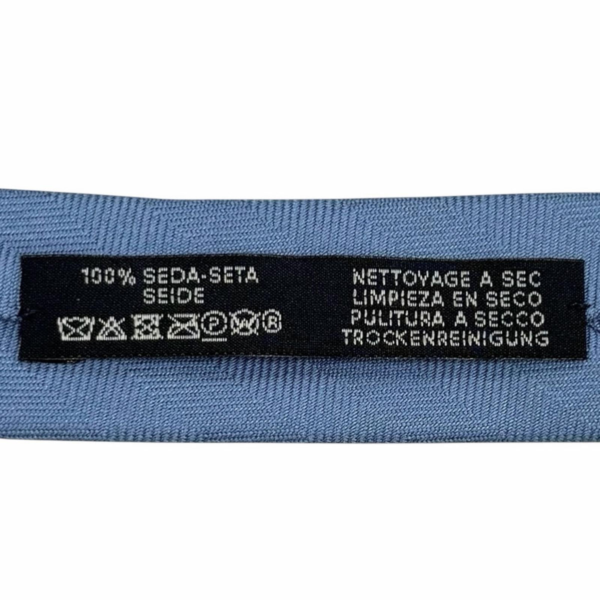 エルメス Hロゴシェーヌダンクル シルクネクタイ