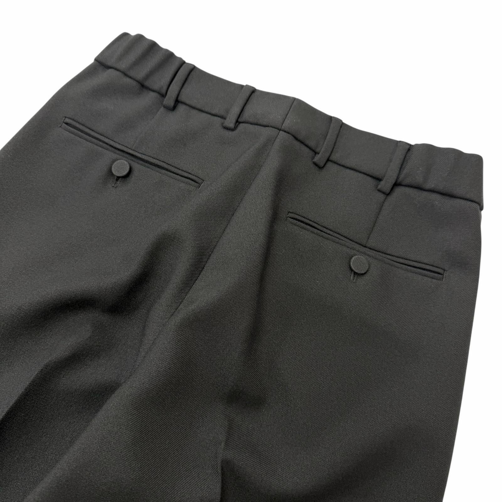 グッチ ロゴサイドストライプ ポリエステルパンツ
