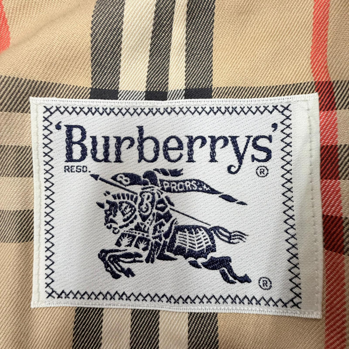 バーバリーズ ポリエステル コットン トレンチコート