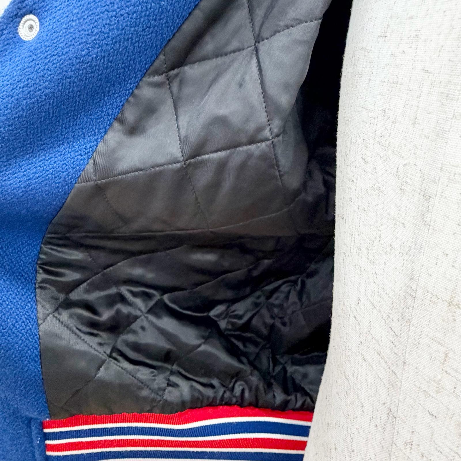 セリーヌ Stajan Classic Teddy Jacket トリオンフ ウールレザージャケット