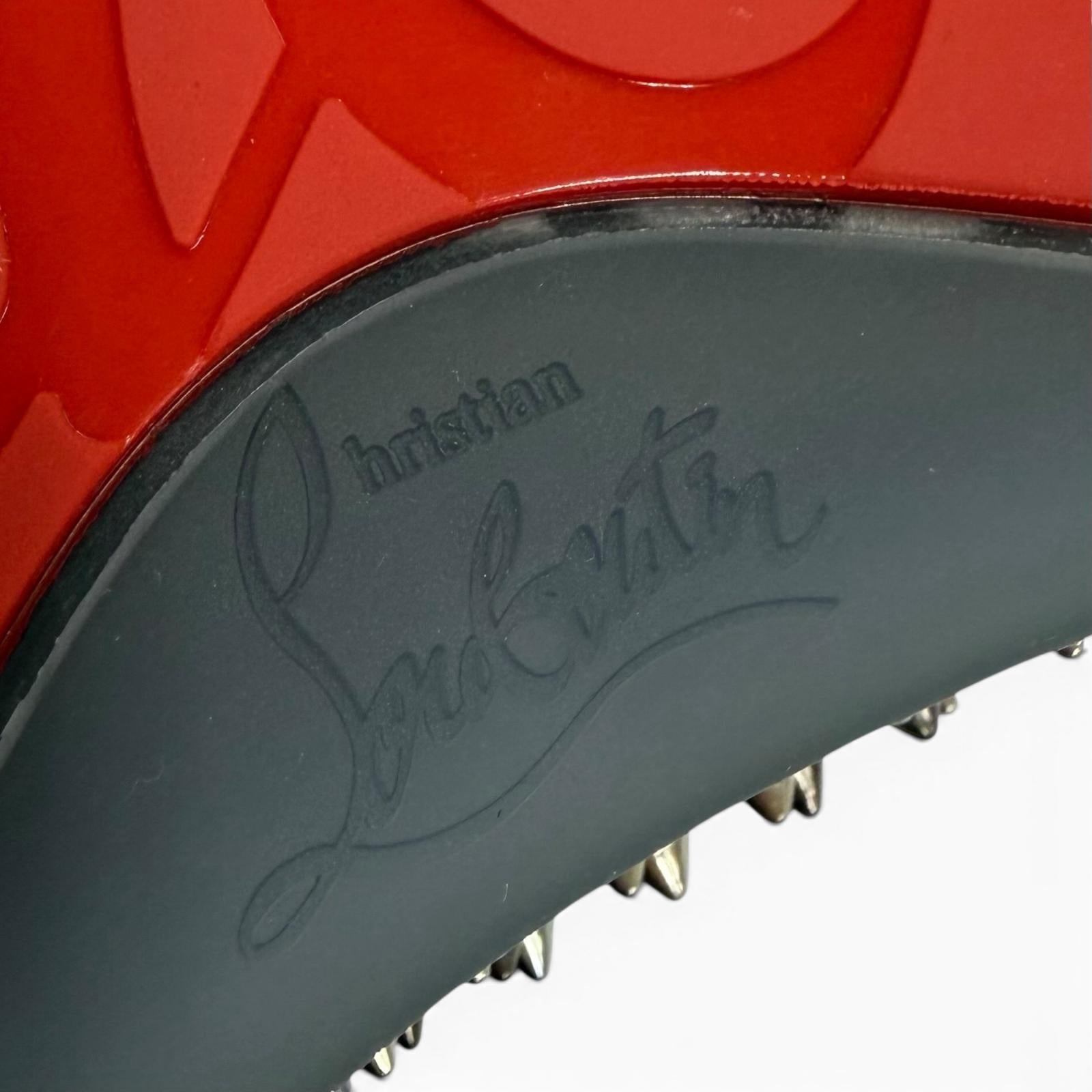 クリスチャンルブタン Rollerboat レザー スリッポン