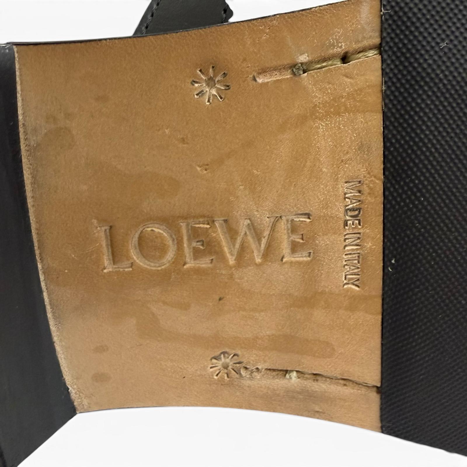 ロエベ CAMPO SANDAL レザーサンダル