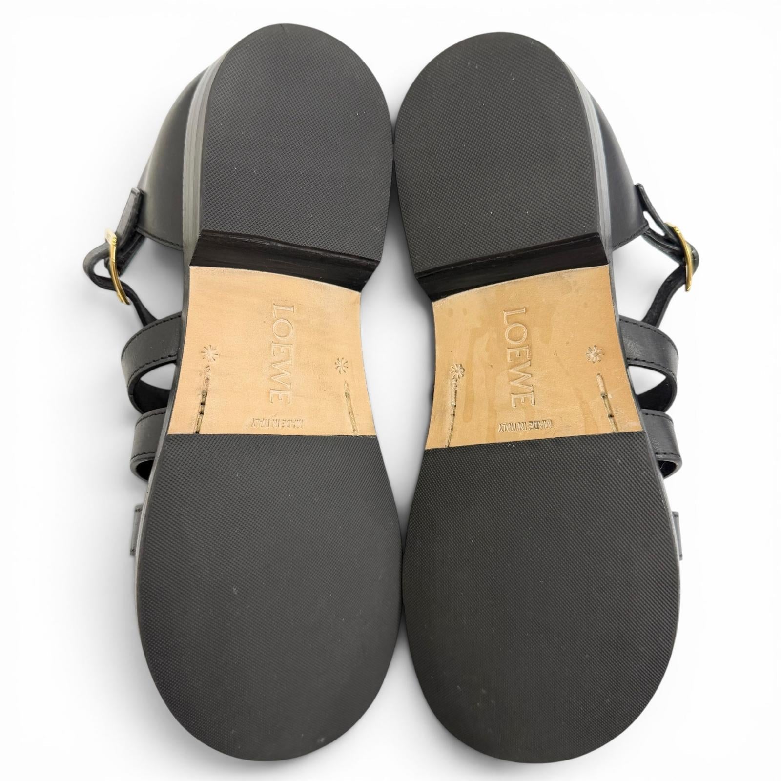 ロエベ CAMPO SANDAL レザーサンダル