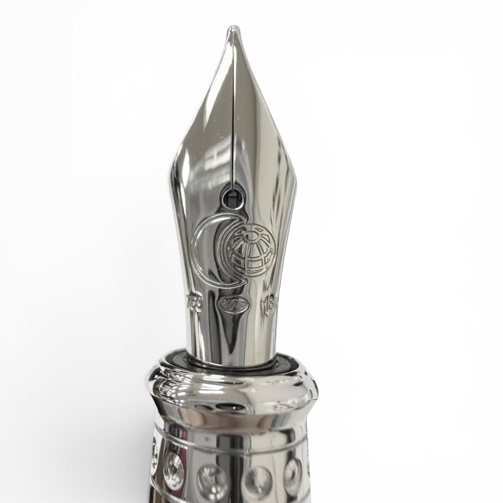 エステーデュポン Shoot the Moon Premium A Trip to the Moon Au750 万年筆