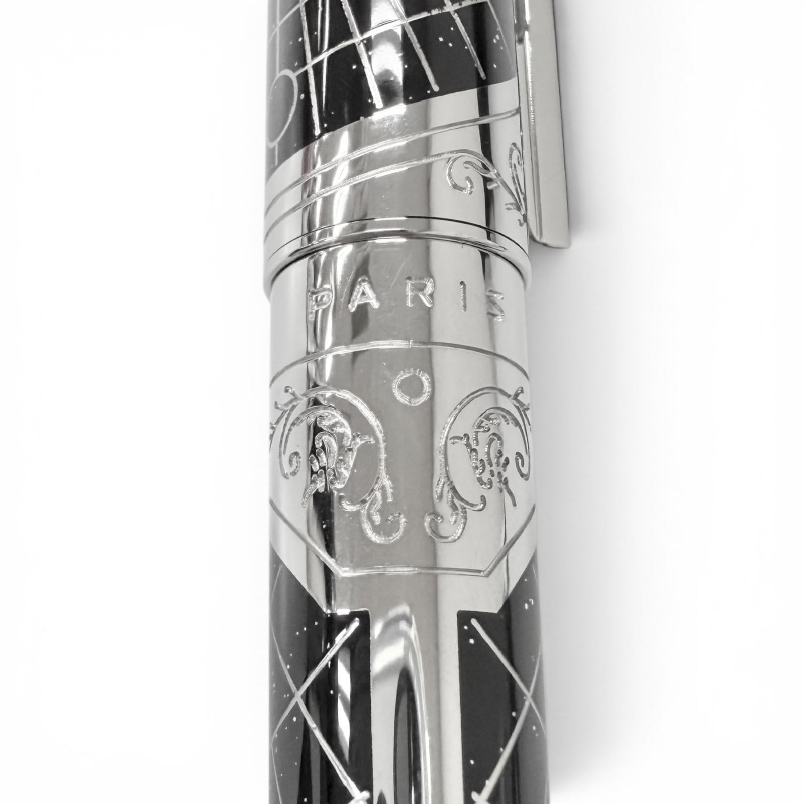 エステーデュポン Shoot the Moon Premium A Trip to the Moon Au750 万年筆