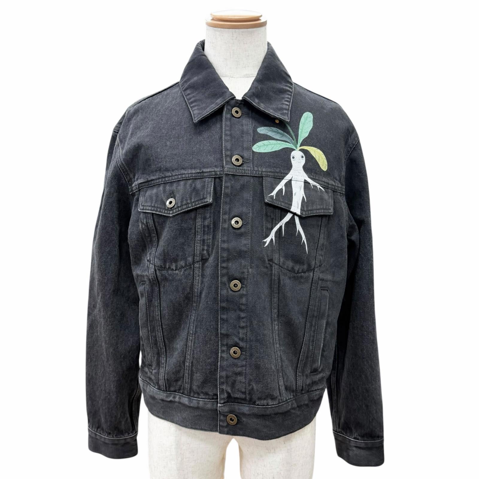 ロエベ Sna Fujita Collaboration Mandragora コットンデニムジャケット 限定