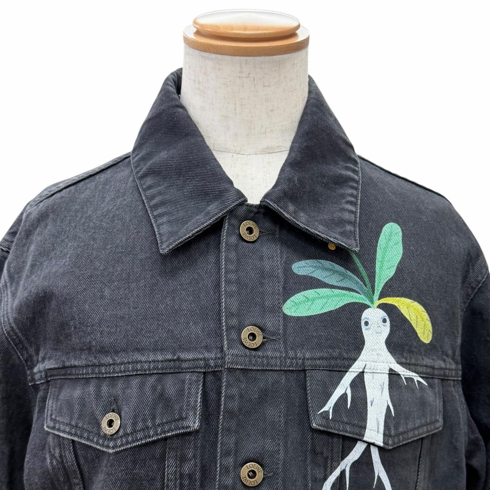 ロエベ Sna Fujita Collaboration Mandragora コットンデニムジャケット 限定