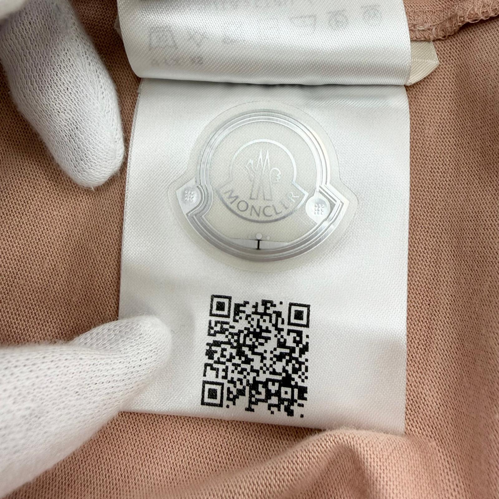 モンクレール コットン半袖Tシャツ