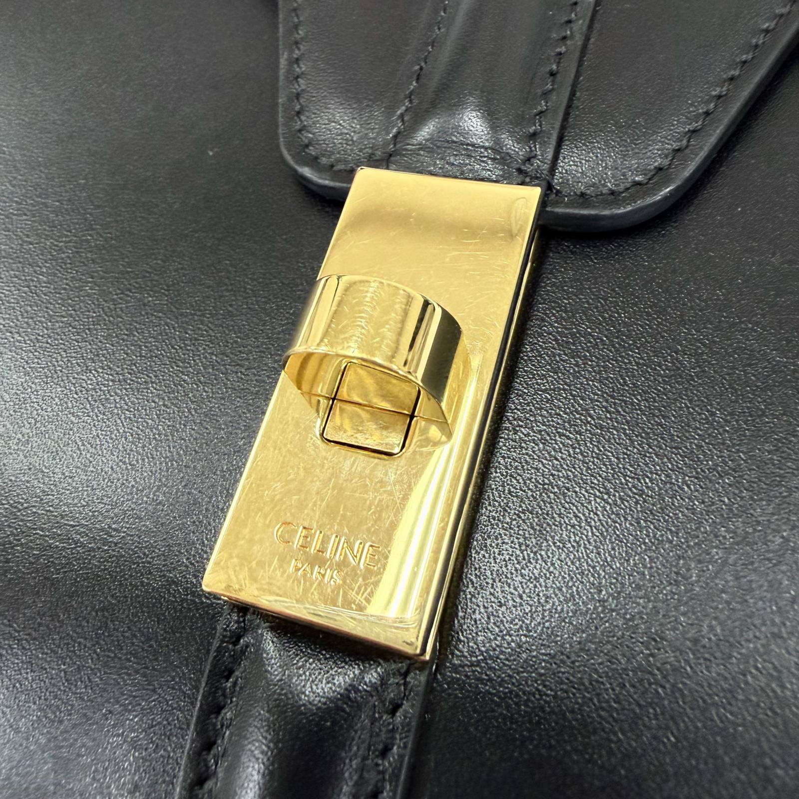 セリーヌ 16 サテンカーフスキン2wayショルダーバッグ