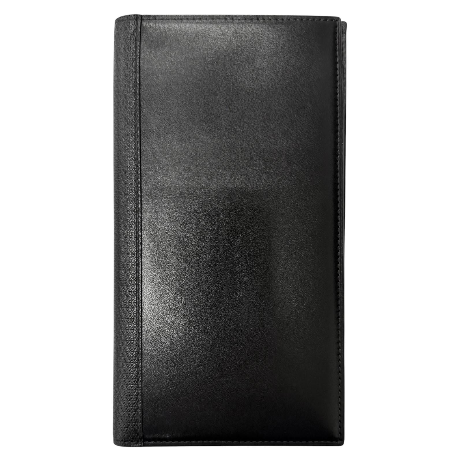 ジョンロブ Bill Compartment Rasp Large Gusset レザー二つ折り財布