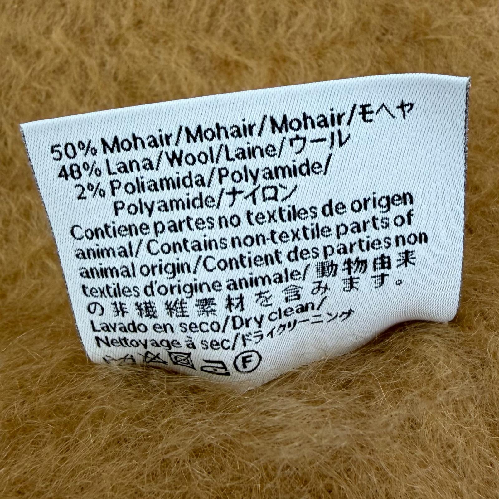 ロエベ アナグラム モヘアウールマフラー