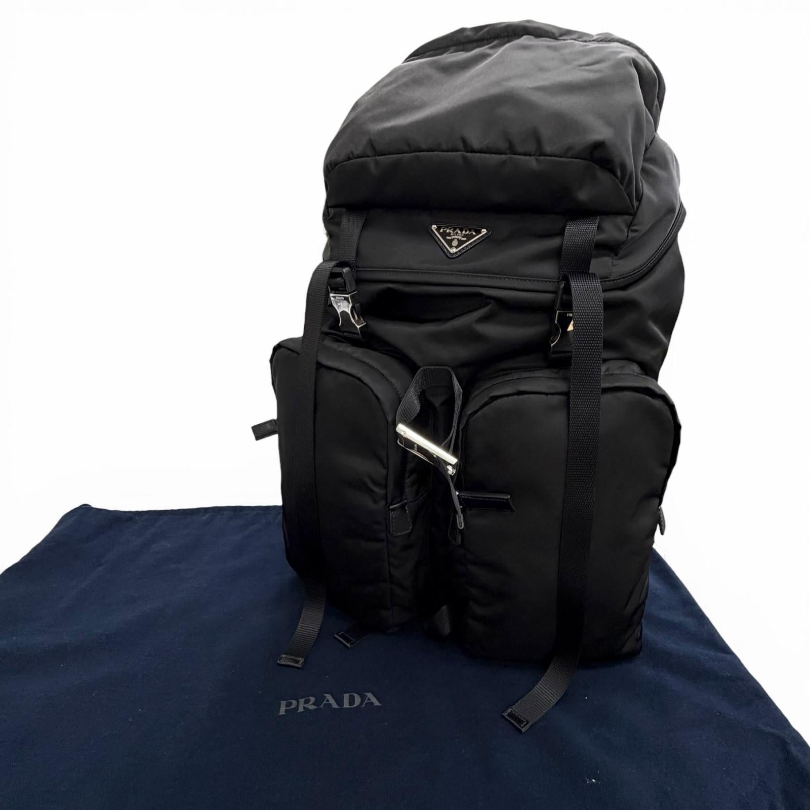プラダ Re-Nylon レザー バックパック