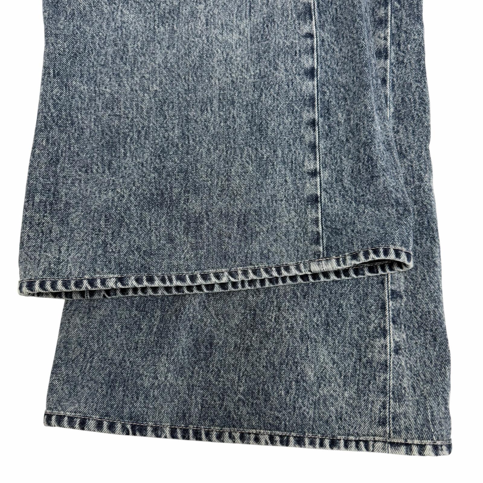 シャネル デニムワイドパンツ