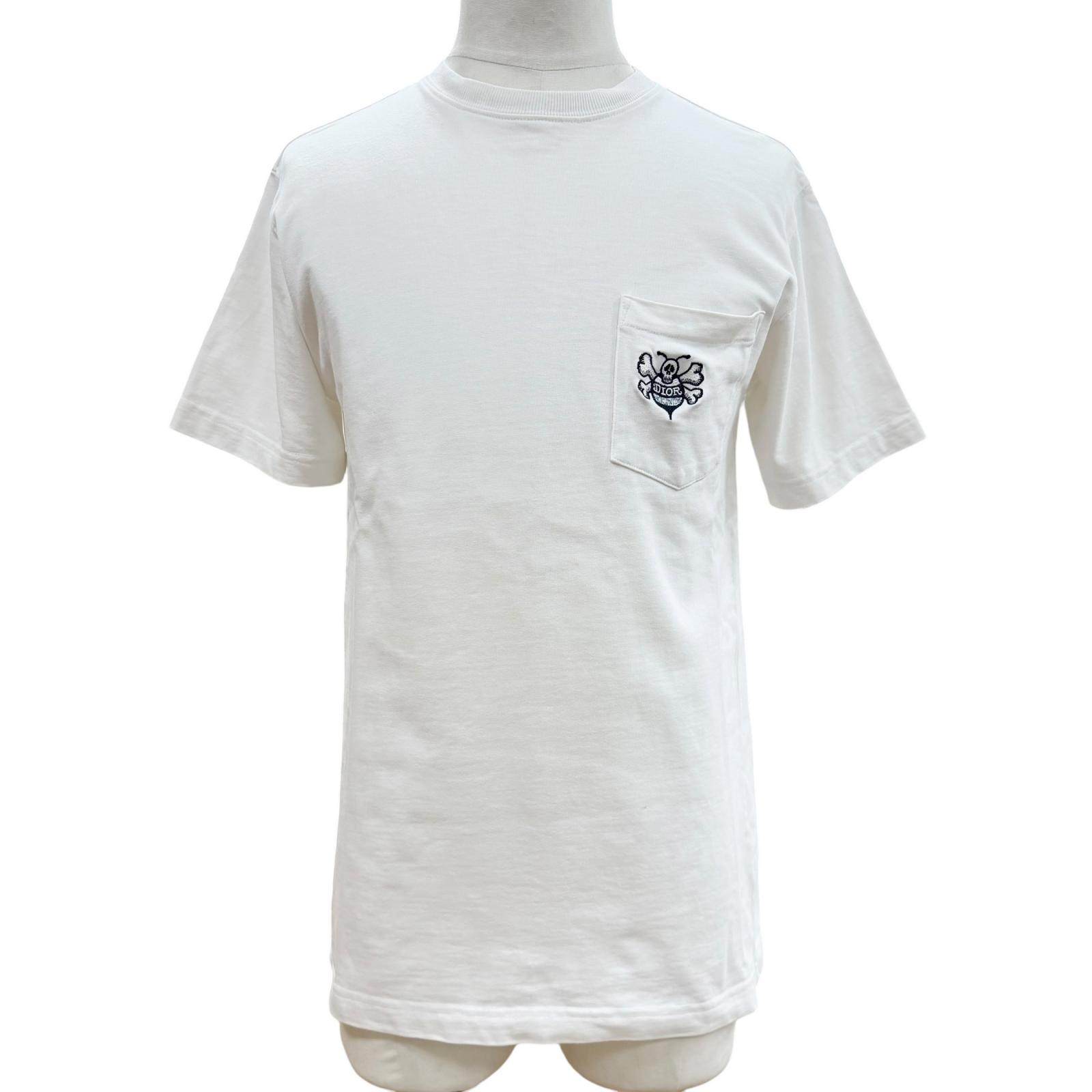 ディオールショーンステューシー コットン 半袖Tシャツ