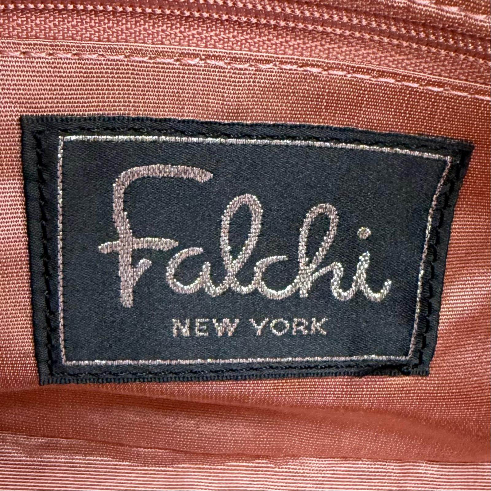 ファルチニューヨーク クロコダイルショルダーバッグ
