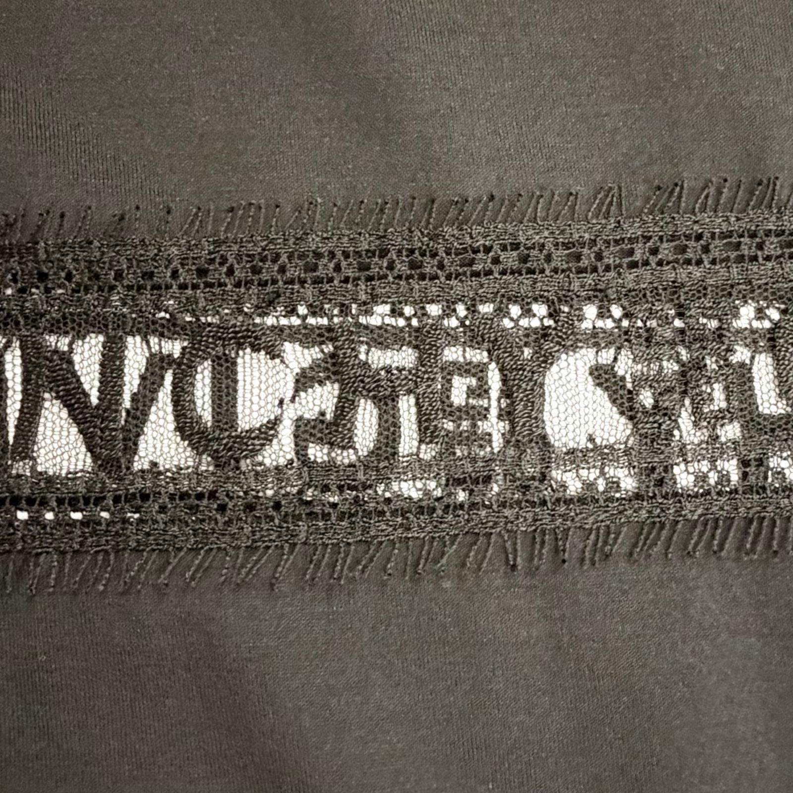 ジバンシィ ロゴレースディテール コットン半袖Tシャツ