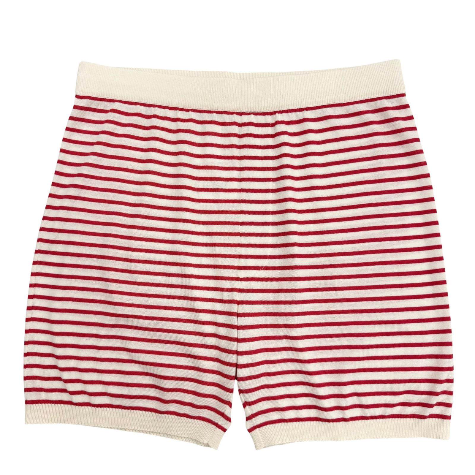 プラダ シルクコットンショートパンツ