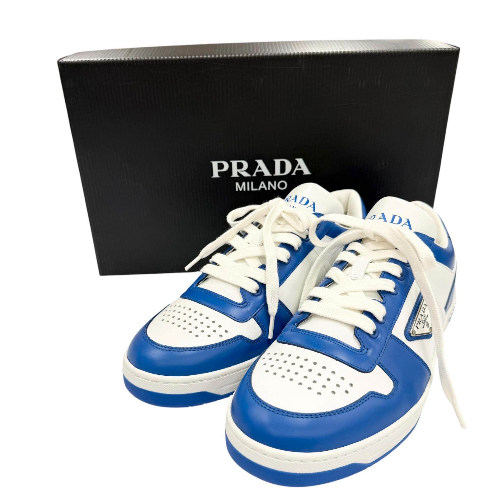 プラダ レザー スニーカー