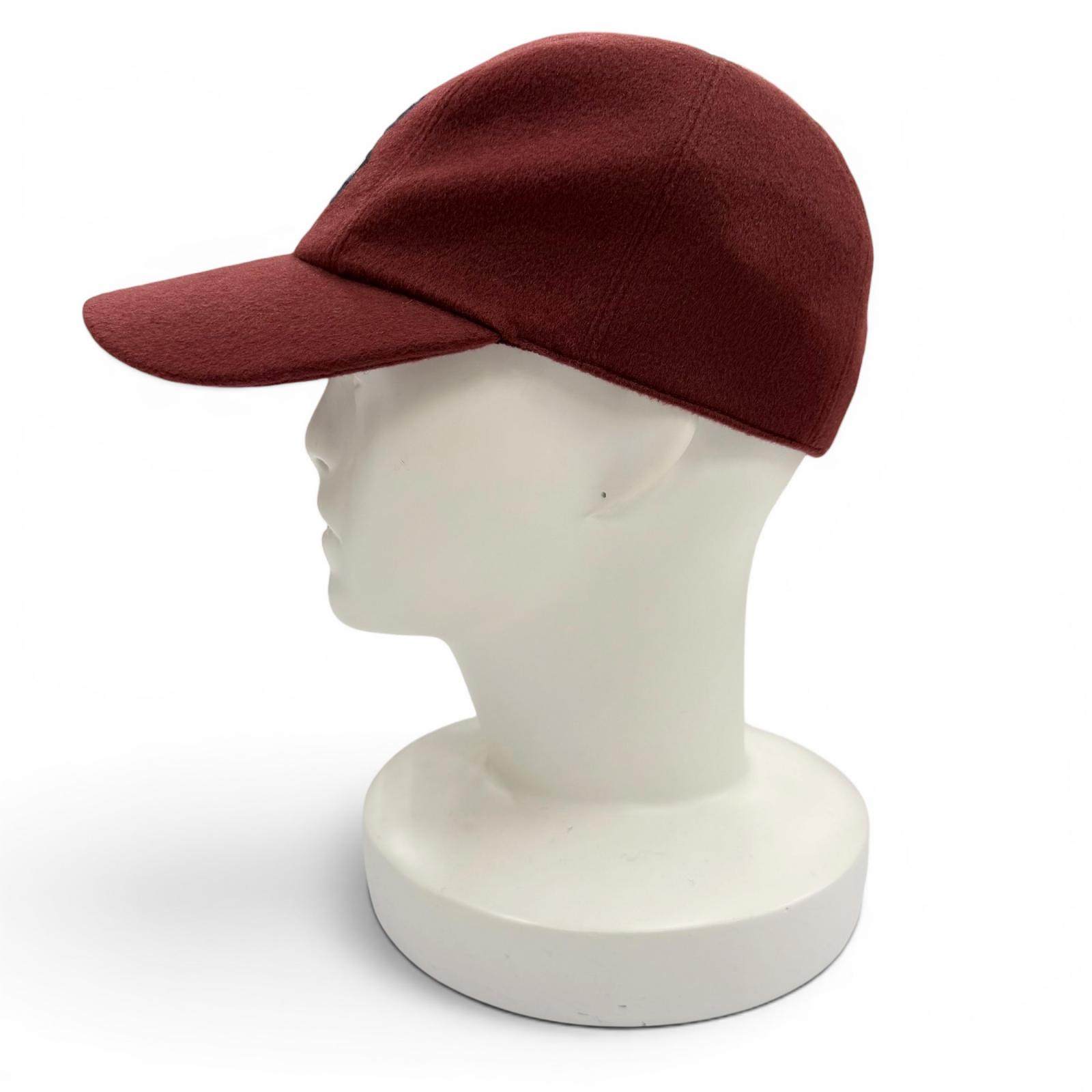エルメス Davies H Serie カシミヤキャップ