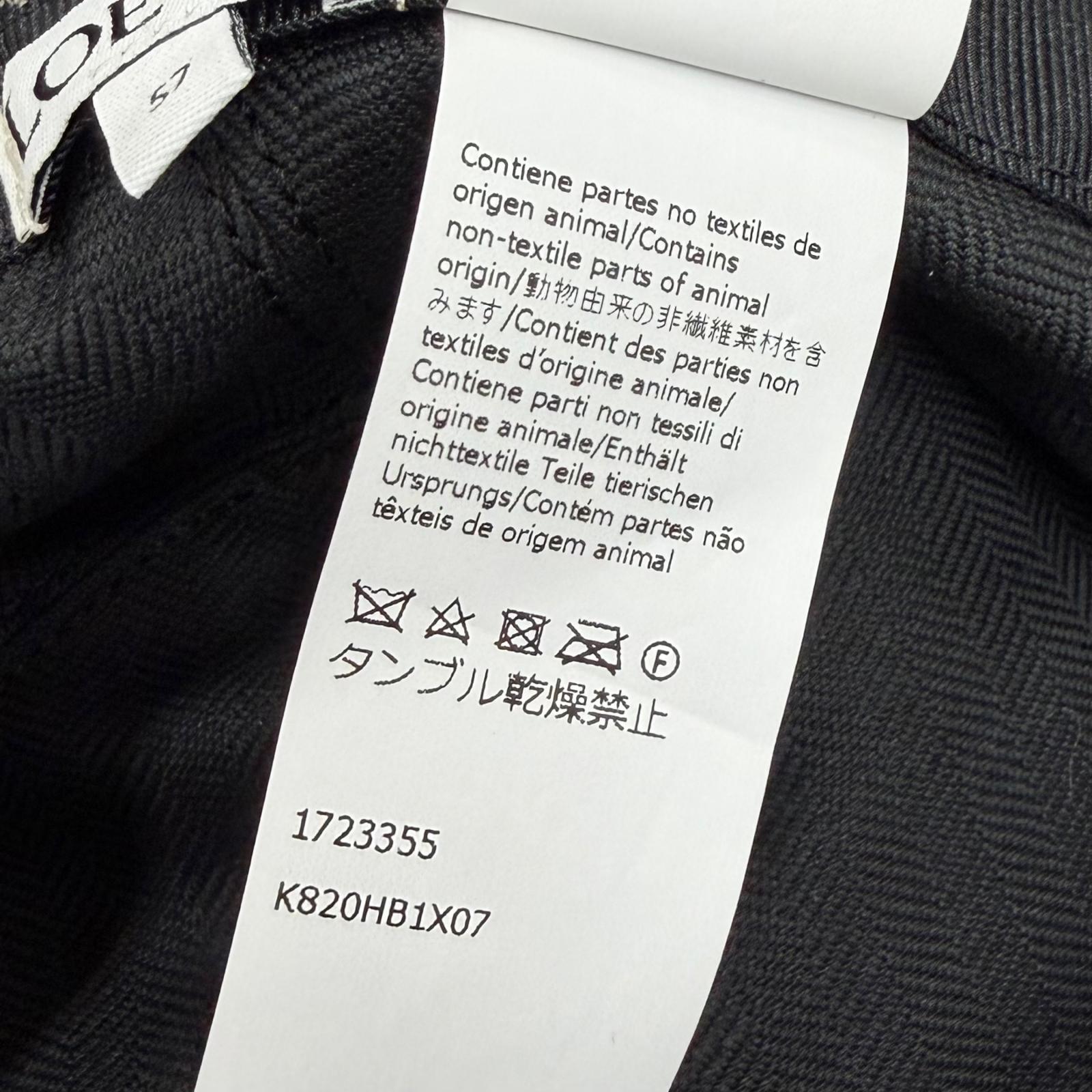 ロエベ アナグラムジャカード コットンバケットハット
