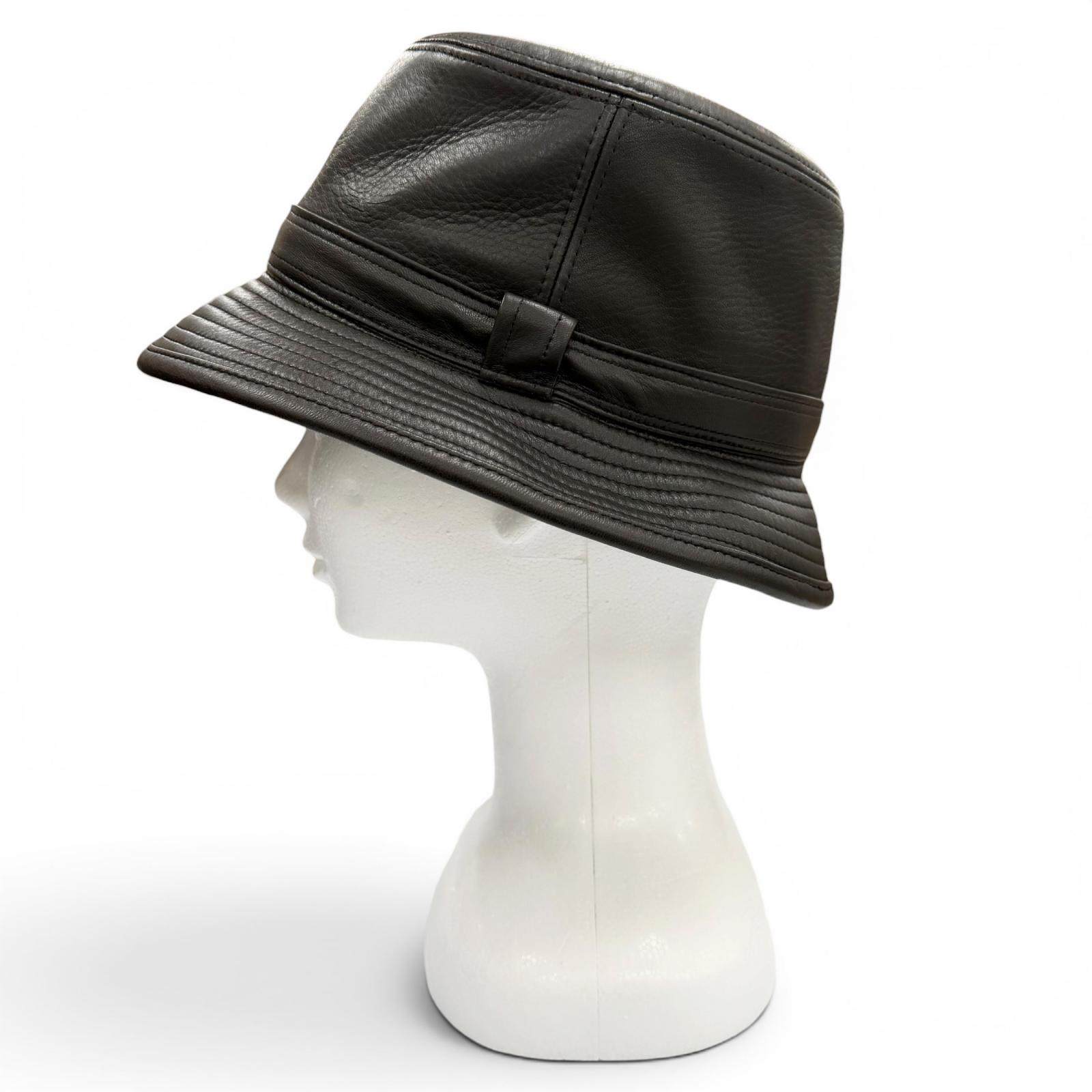 エルメス Chapeau Hidalgo 鹿革ハット