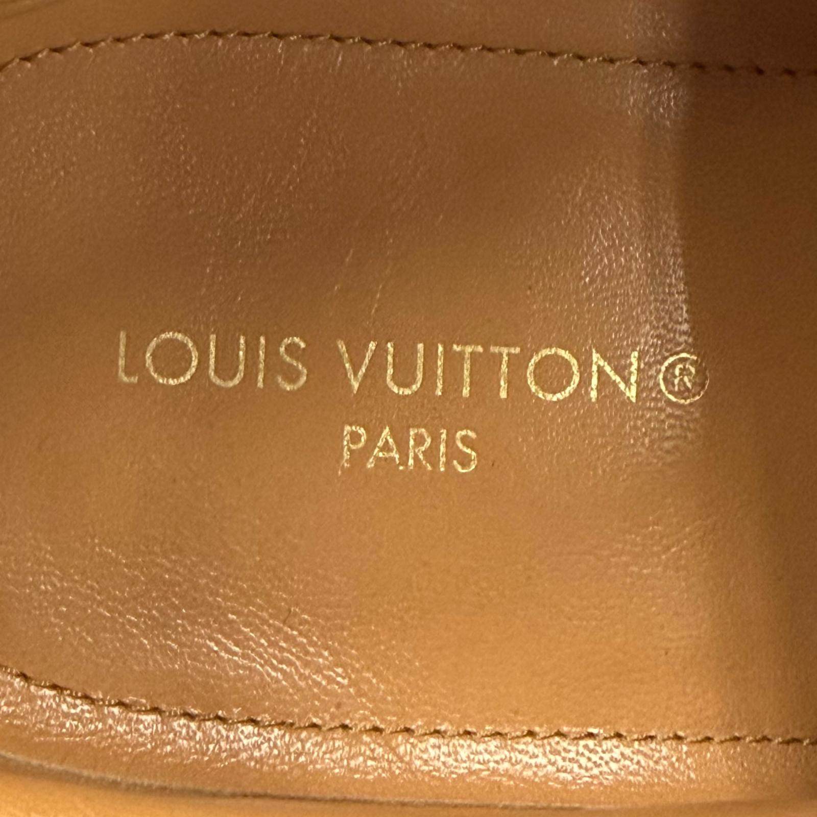 ルイヴィトン エピ レースアップシューズ